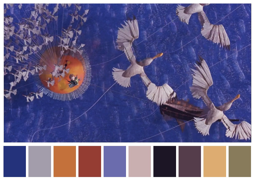 James and the Giant Peach (1996) dir. Henry Selick - Designals